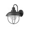 Z-Lite Ansel 1 Light Outdoor Wall Sconce, Black & Black 590M-BK - alternate 6